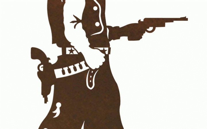 30 Best Collection of Western Metal Wall Art Silhouettes