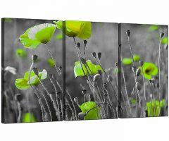 15 Best Collection of Lime Green Canvas Wall Art