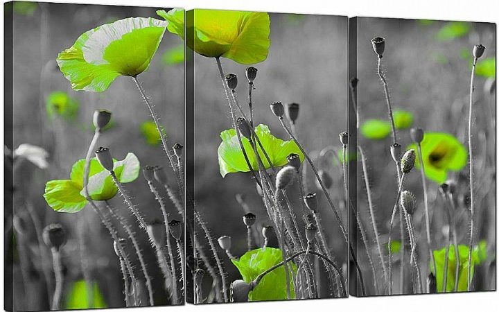 15 Best Collection of Lime Green Canvas Wall Art