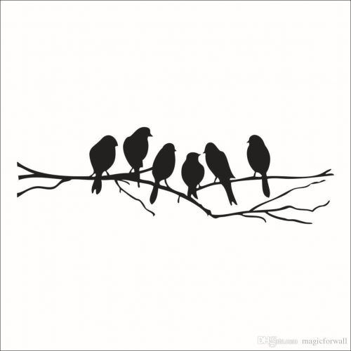 Birds On A Branch Wall Decor (Photo 8 of 20)