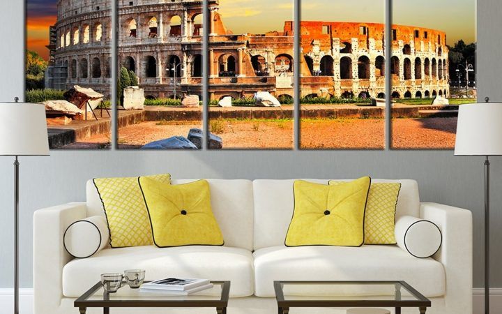  Best 15+ of Canvas Wall Art of Rome