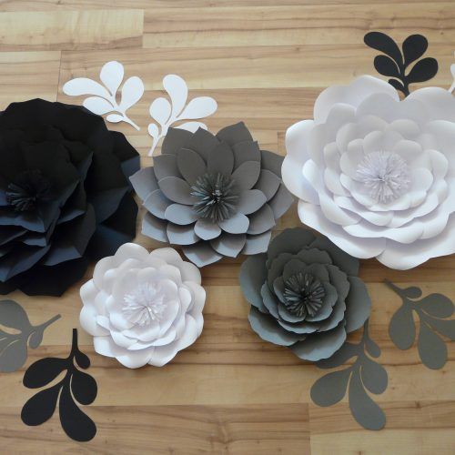 3 Piece Ceramic Flowers Wall Decor Sets (Photo 5 of 20)
