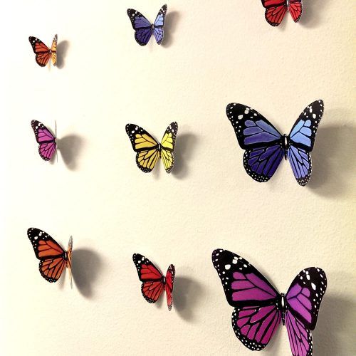 Ila Metal Butterfly Wall Decor (Photo 17 of 20)