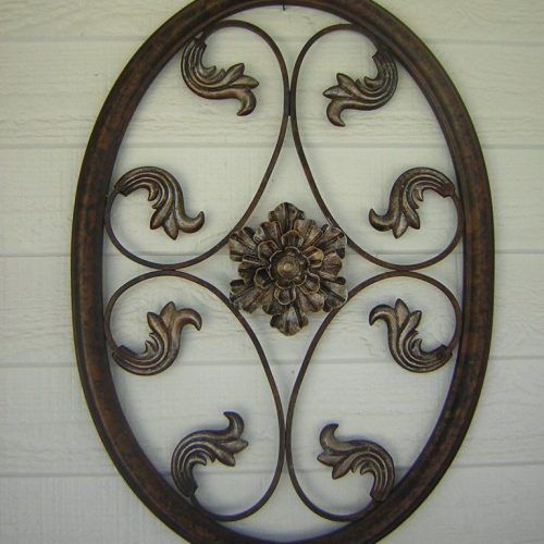 Oil Rubbed Metal Wall Decor (Photo 5 of 20)