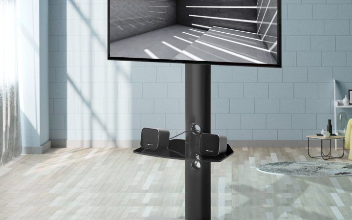 20 Ideas of Foldable Portable Adjustable Tv Stands