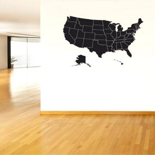 Us Map Wall Art (Photo 12 of 20)