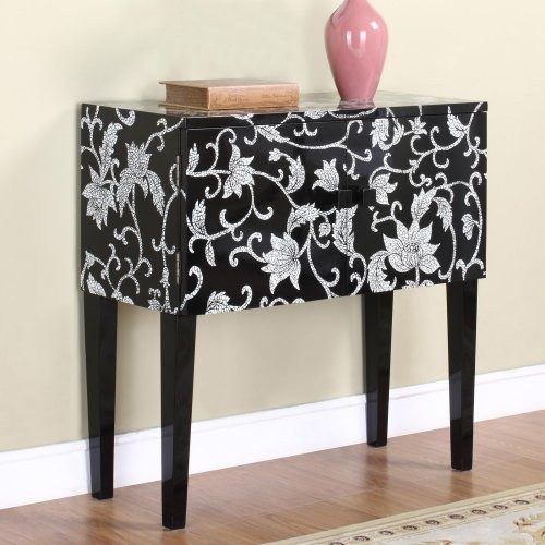Black And White Console Tables (Photo 12 of 20)
