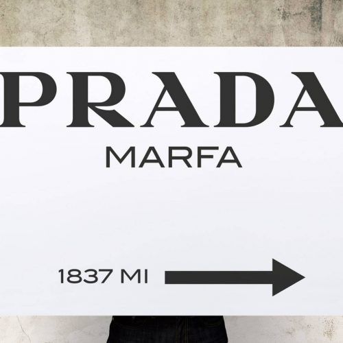 Prada Marfa Wall Art (Photo 12 of 25)