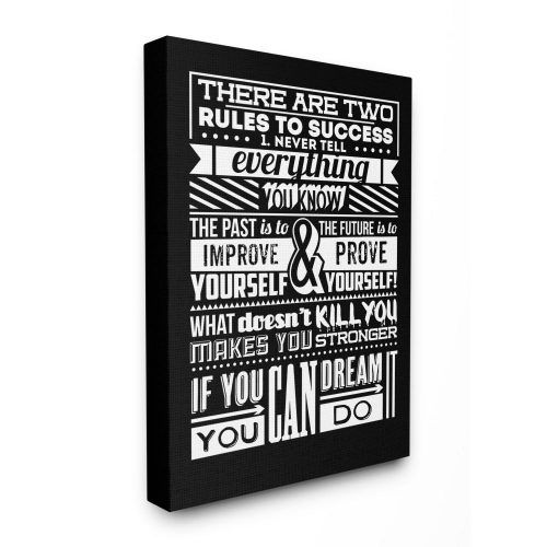 Rectangle Like Yourself Inspirational Typography Wall Plaque (Photo 6 of 20)