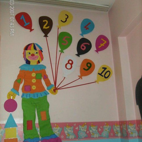 Preschool Wall Decoration (Photo 6 of 30)