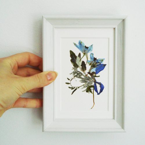 Flower Framed Art Prints (Photo 16 of 20)