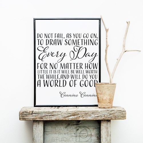Inspirational Quotes Wall Art (Photo 19 of 20)