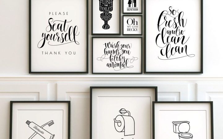The 15 Best Collection of Bathroom Wall Art Decors