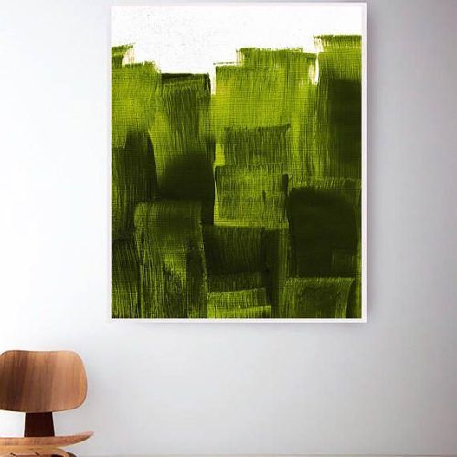 Olive Green Wall Art (Photo 14 of 20)