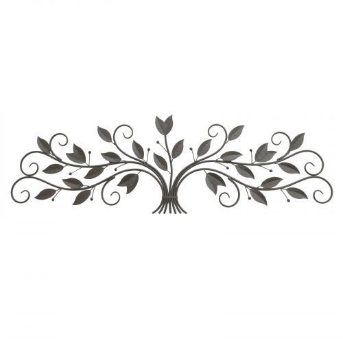 Metal Leaf Wall Decor By Red Barrel Studio (Photo 16 of 20)