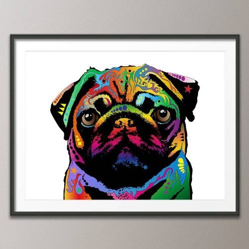 Dog Art Framed Prints (Photo 2 of 15)