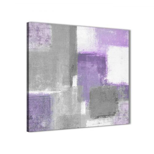Purple And Grey Wall Art (Photo 1 of 20)