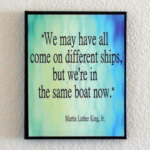 Inspirational Quotes Canvas Wall Art (Photo 14 of 15)