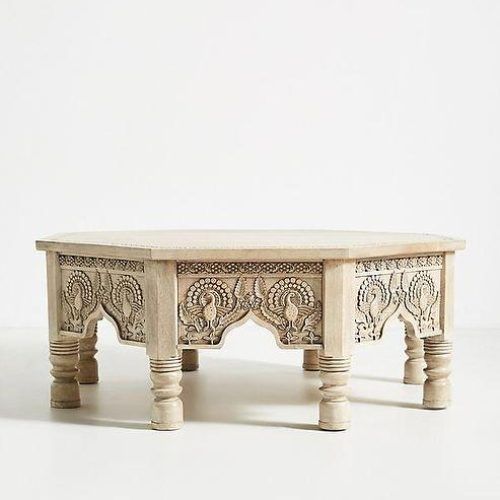 Wooden Hand Carved Coffee Tables (Photo 14 of 20)