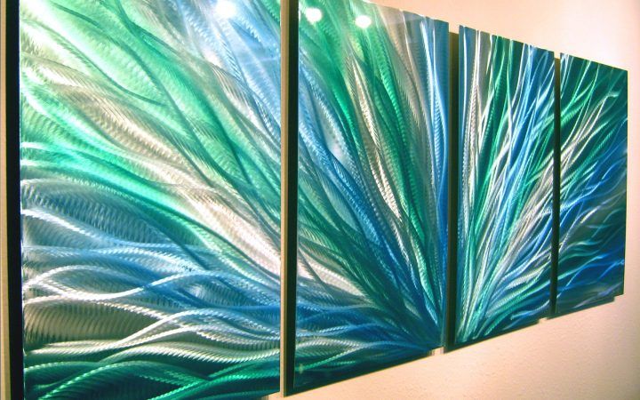 The 20 Best Collection of Blue Green Abstract Wall Art