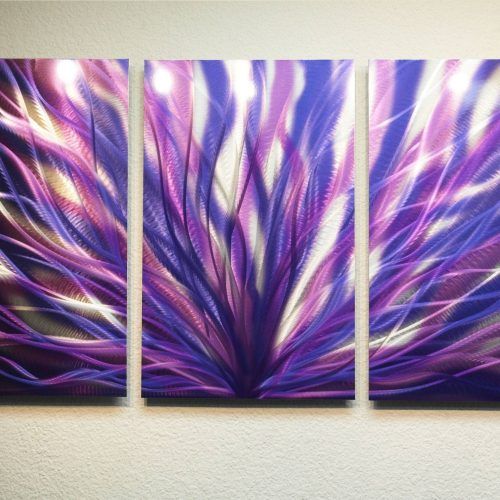 Purple Wall Art (Photo 10 of 20)