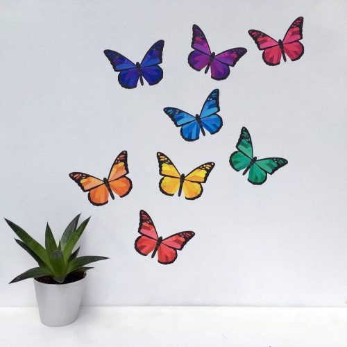 Butterfly Wall Art (Photo 5 of 15)