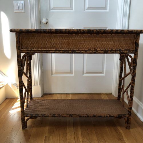 Wicker Console Tables (Photo 6 of 20)