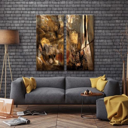 Abstract Oversized Canvas Wall Art (Photo 20 of 20)