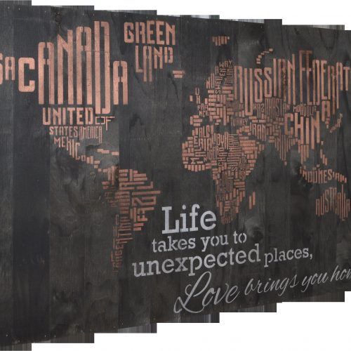 In-A-Word "welcome" Wall Decor By Fireside Home (Photo 6 of 20)