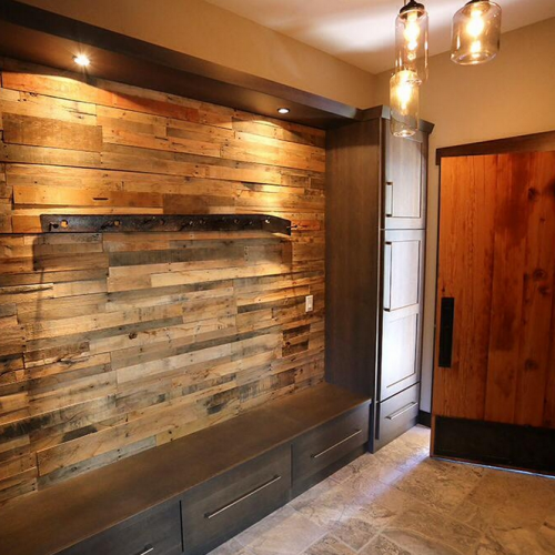 Wood Pallets Wall Accents (Photo 3 of 15)