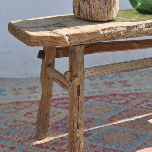 Rustic Espresso Wood Console Tables (Photo 8 of 20)