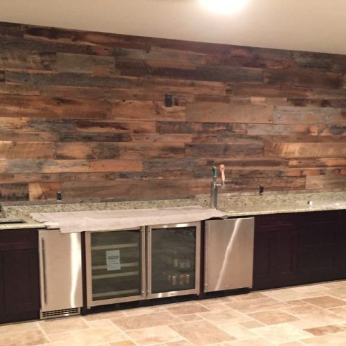 Reclaimed Wood Wall Accents (Photo 6 of 15)
