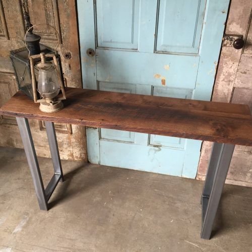 Reclaimed Wood Console Tables (Photo 17 of 20)