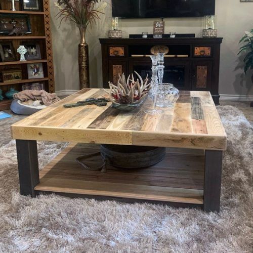 Wood Accent Coffee Tables (Photo 6 of 20)