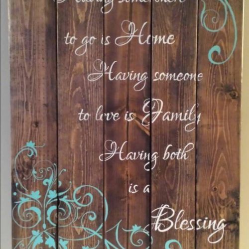 Wood Wall Art Quotes (Photo 8 of 20)