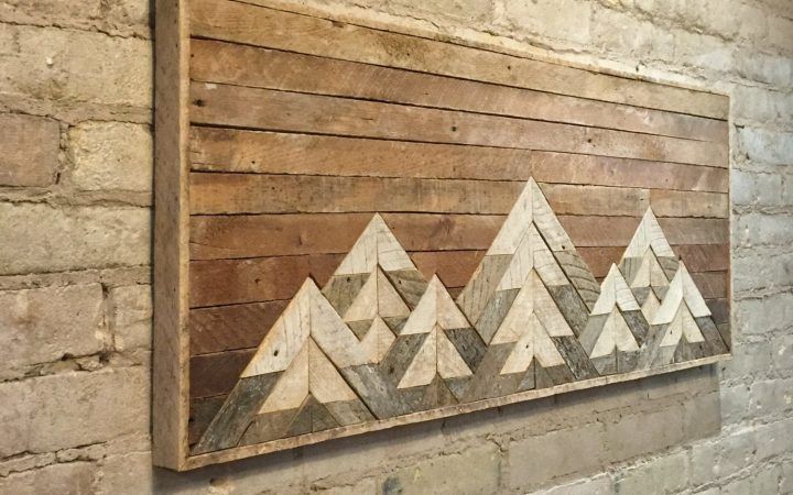 20 Collection of Mountains Wood Wall Art