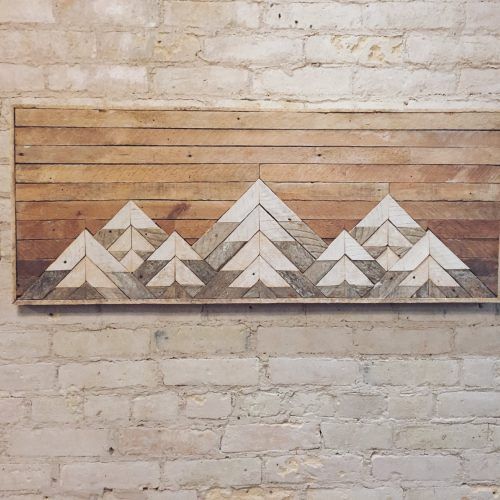 Mountains Wood Wall Art (Photo 4 of 20)