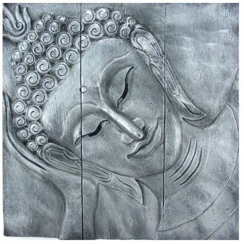 Silver Buddha Wall Art (Photo 3 of 15)