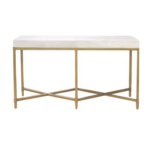 Metallic Gold Console Tables (Photo 18 of 20)