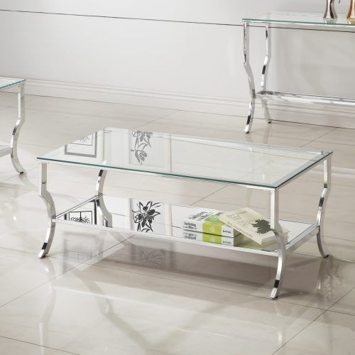 Glass Coffee Tables With Lower Shelves (Photo 18 of 20)