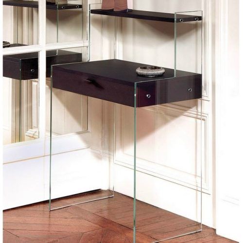 Rectangular Glass Top Console Tables (Photo 4 of 20)