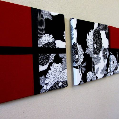 Black White And Red Wall Art (Photo 5 of 20)