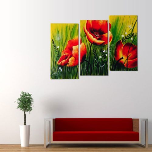 Abstract Nature Canvas Wall Art (Photo 13 of 20)