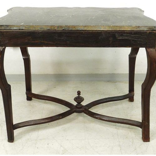Honey Oak And Marble Console Tables (Photo 15 of 20)
