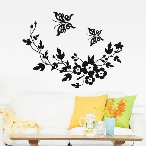 3D Removable Butterfly Wall Art Stickers (Photo 7 of 20)