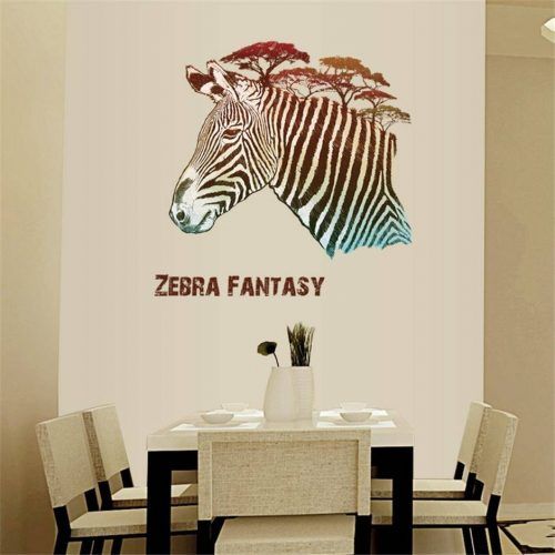 Zebra 3D Wall Art (Photo 5 of 20)
