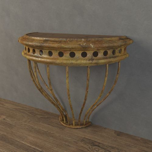 Round Iron Console Tables (Photo 6 of 20)