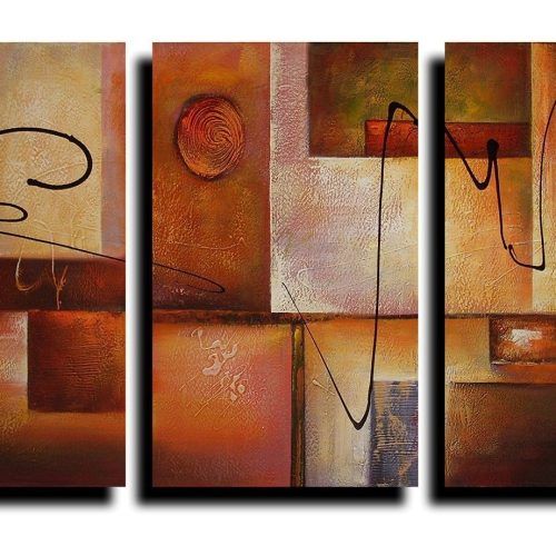 Modern Abstract Wall Art Painting (Photo 19 of 20)