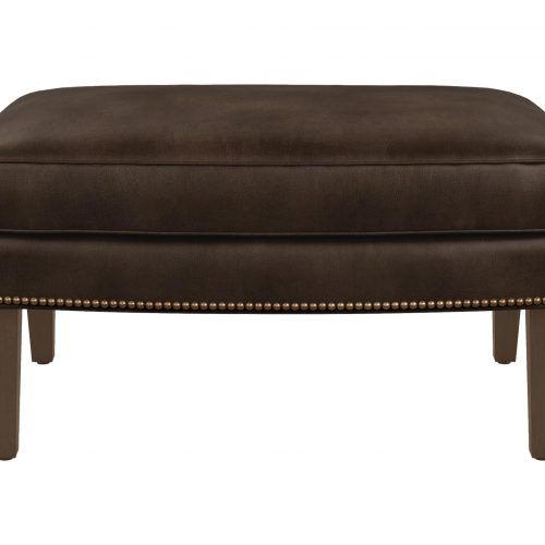 Leather Pouf Ottomans (Photo 15 of 20)