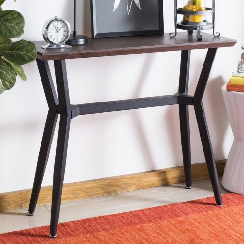 Wood Rectangular Console Tables (Photo 2 of 20)